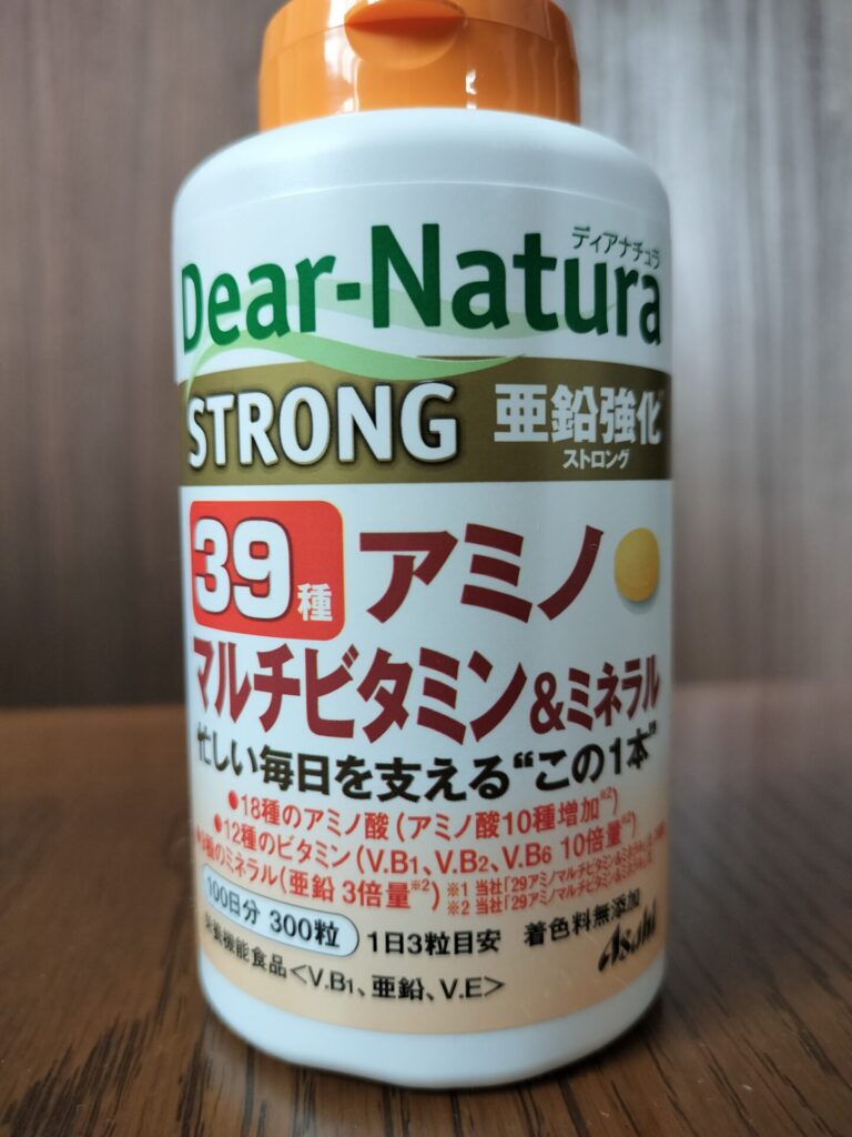 ディアナチュラ ストロング39アミノ マルチビタミン＆ミネラル300粒