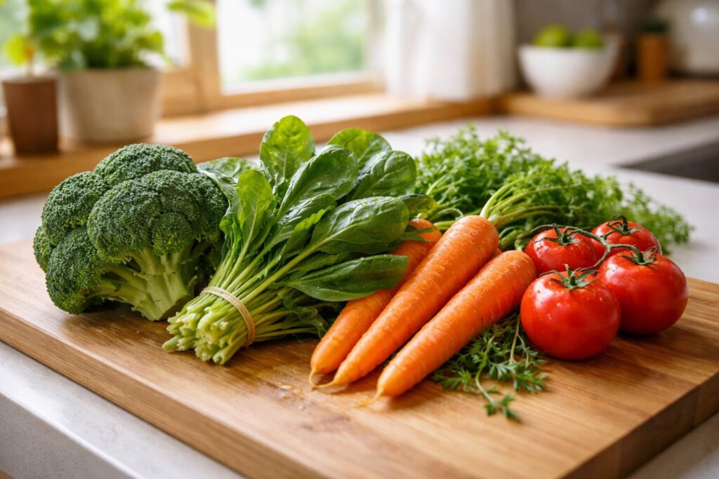 栄養を意識した食材のイメージ