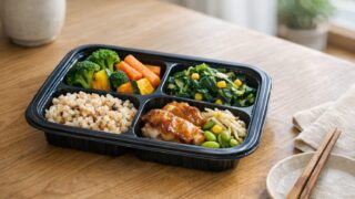 栄養バランスの良い冷凍食品のイメージ