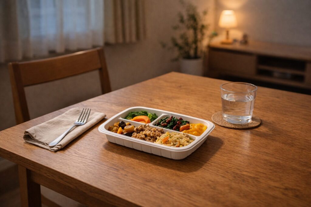 健康的な食生活を意識した食事イメージ