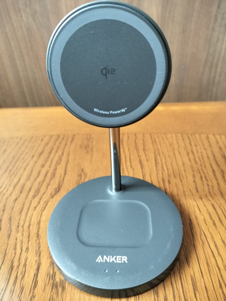 Anker MagGo Wireless Charger 2-in-1 Stand本体正面