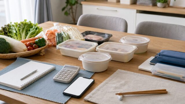 宅配食と食材宅配の違いを考える共働き家庭の食卓
