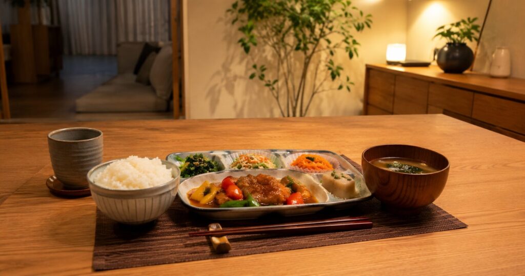 三ツ星ファームのような満足感のある冷凍宅配食イメージ
