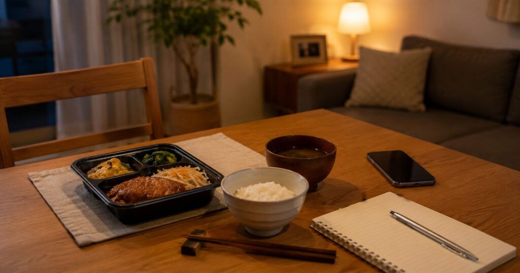 ナッシュを冷凍庫にストックして忙しい日の食事をラクにするイメージ