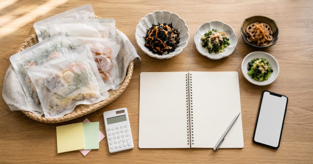 わんまいるの味や量や価格を比較しながら考える食卓