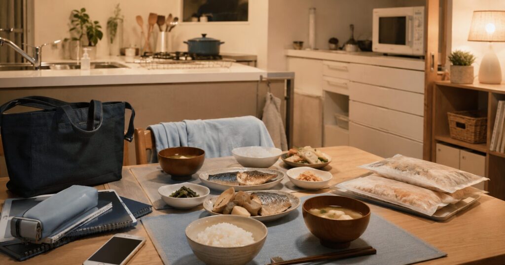 夕方の忙しい時間にわんまいるのような宅食で夕飯準備をラクにする共働き家庭