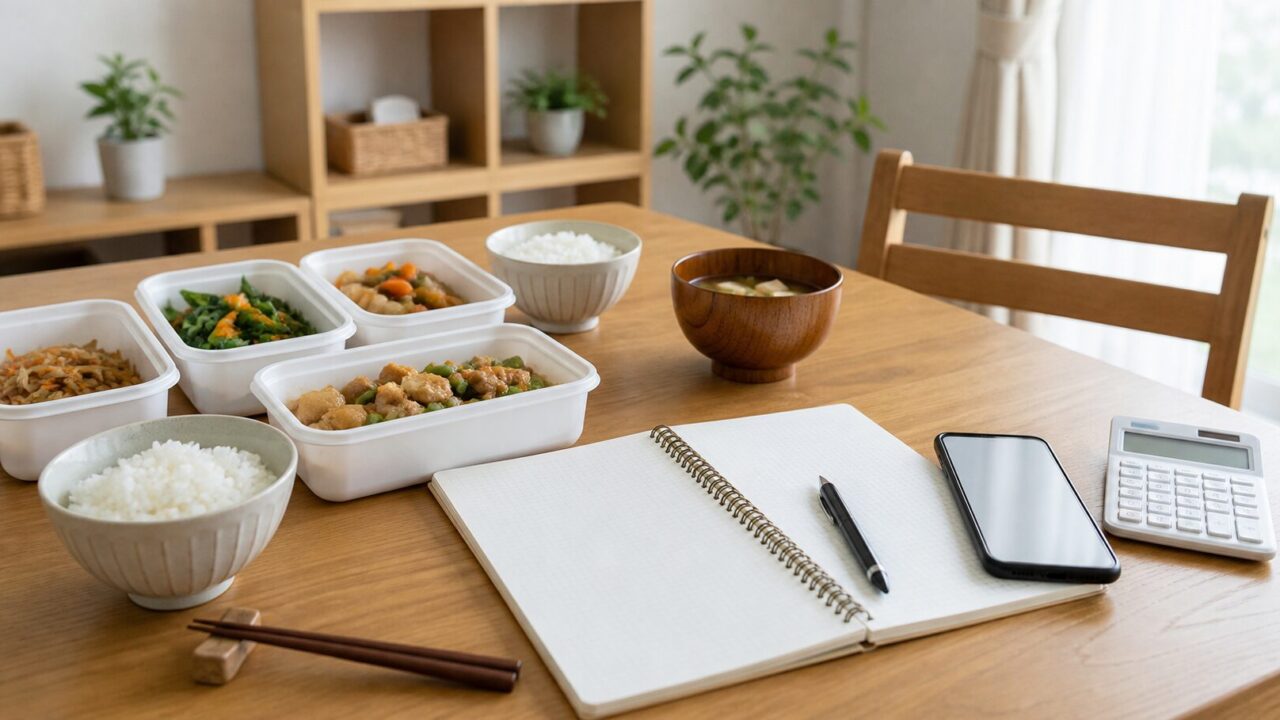 冷蔵宅配惣菜が向いている家庭の特徴を確認する食卓