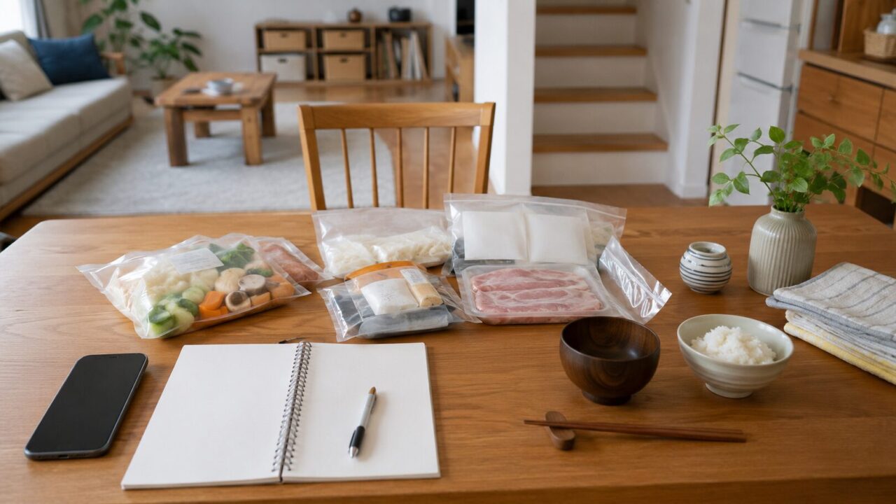 ヨシケイが自分の家庭に合うか比較ノートで考える日本の家庭の食卓