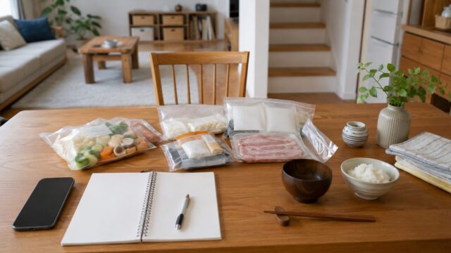 ヨシケイが自分の家庭に合うか比較ノートで考える日本の家庭の食卓