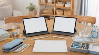 チャレンジタッチとスマイルゼミを比較する家庭学習用タブレット